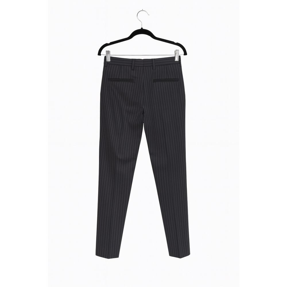 The Kooples Pinstripe Dress Pants FR 36 (US 4) Wool-Blend Trousers - Picture 2 of 7